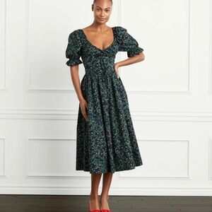 Hill House Home Ophelia Dress in Midnight Garden